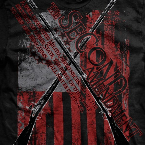 Футболка Ranger Up Second Amendment Black ціна